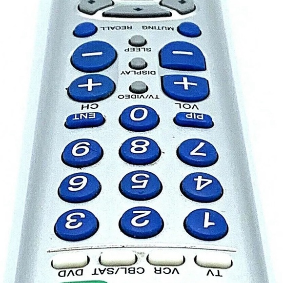 Genuine Sony 4 Device TV, CBL/SAT, DVD VCR Universal Remote Model RM-V202 Tested - Picture 3 of 12
